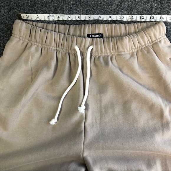 Playboy by Pacsun size medium joggers with playboy spell out on pant leg - Picture 5 of 10
